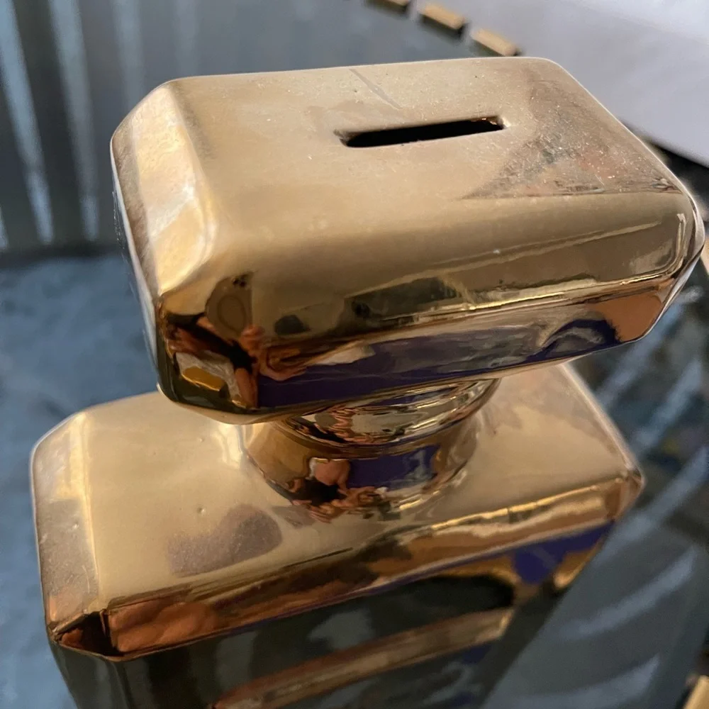 Z Gallerie Gold Home Accent/Coin Saver